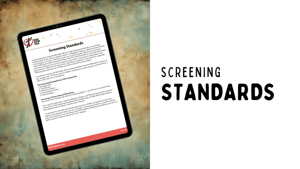Screening Standards